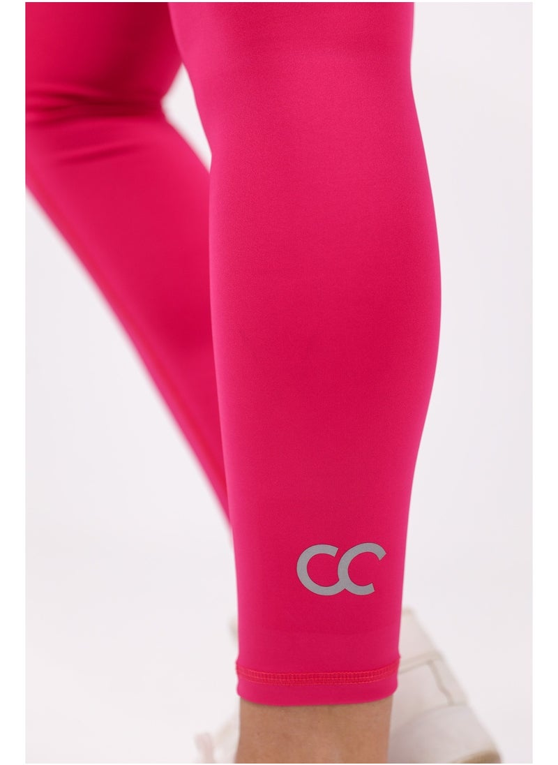 SHECHICK Shechick Pink FlexFit Leggings With SidePocket  - Image 5