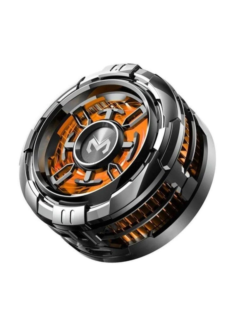 ميمو مبرد جوال CX08، مبرد موبايل للالعاب مع شاشة رقمية، مروحة تبريد عالمية للالعاب للجوال، مبرد العاب للموبايل مناسب لمعظم الهواتف الذكية - Image 1