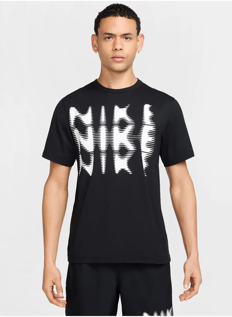 Nike Dri-Fit Uv Hyverse Swoosh T-Shirt