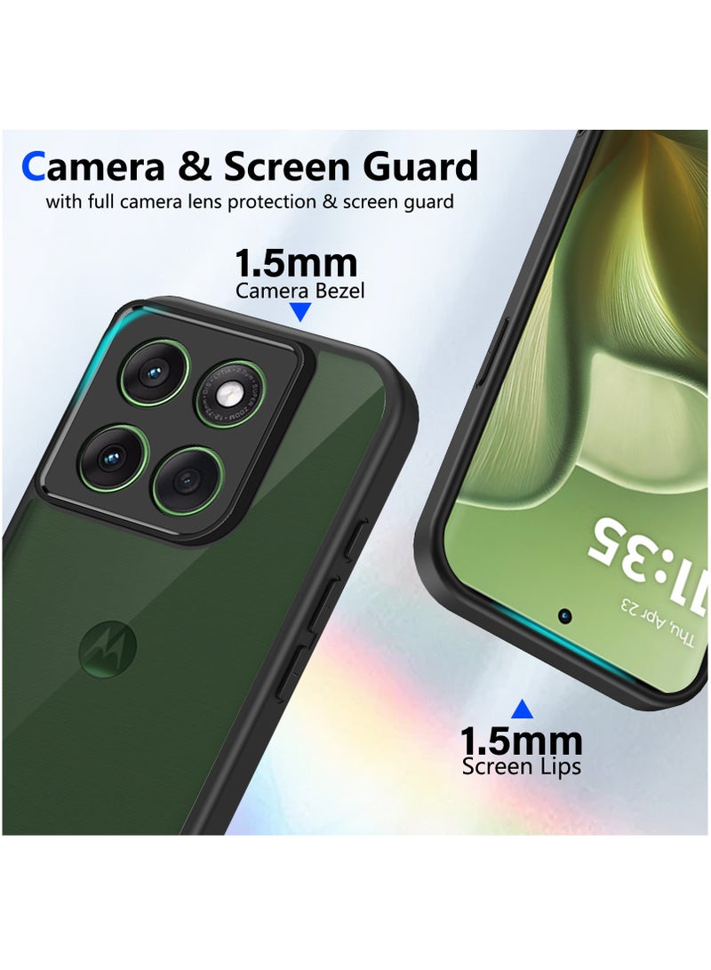 Matte Phone Cover for Motorola Edge 60 Stylus 5G Anti-Fingerprint Back Case Anti-Fall Drop Protection - Image 2