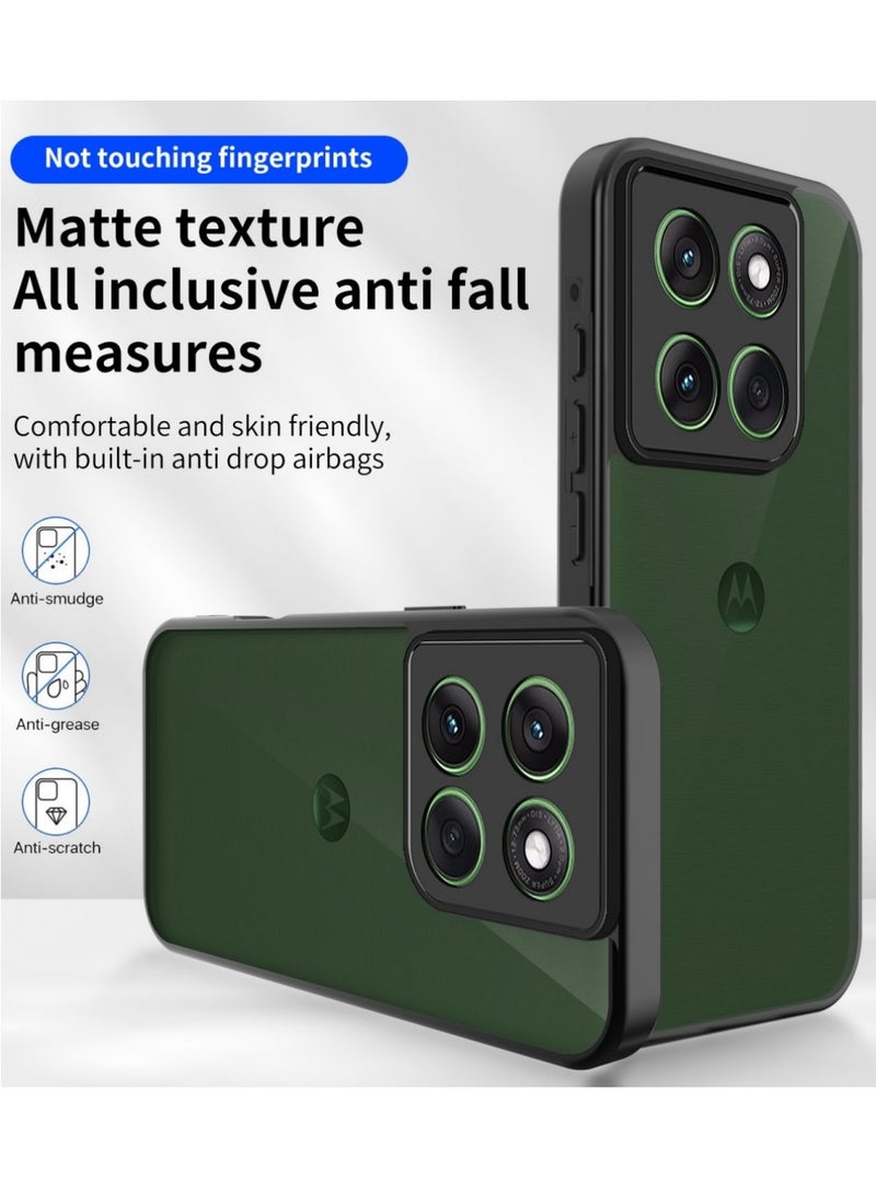 Matte Phone Cover for Motorola Edge 60 Stylus 5G Anti-Fingerprint Back Case Anti-Fall Drop Protection - Image 1