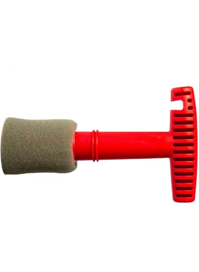 Gigicloud فرشاة تنظيف صواميل عجلات السيارات من جيجي كلاود - فرشاة براغي حلقية فولاذية مدمجة بمقبض | مجموعة أدوات تنظيف صواميل وعجلات السيارات لتنظيف العجلات والجنوط وصواميل العجلات بعمق - Image 1