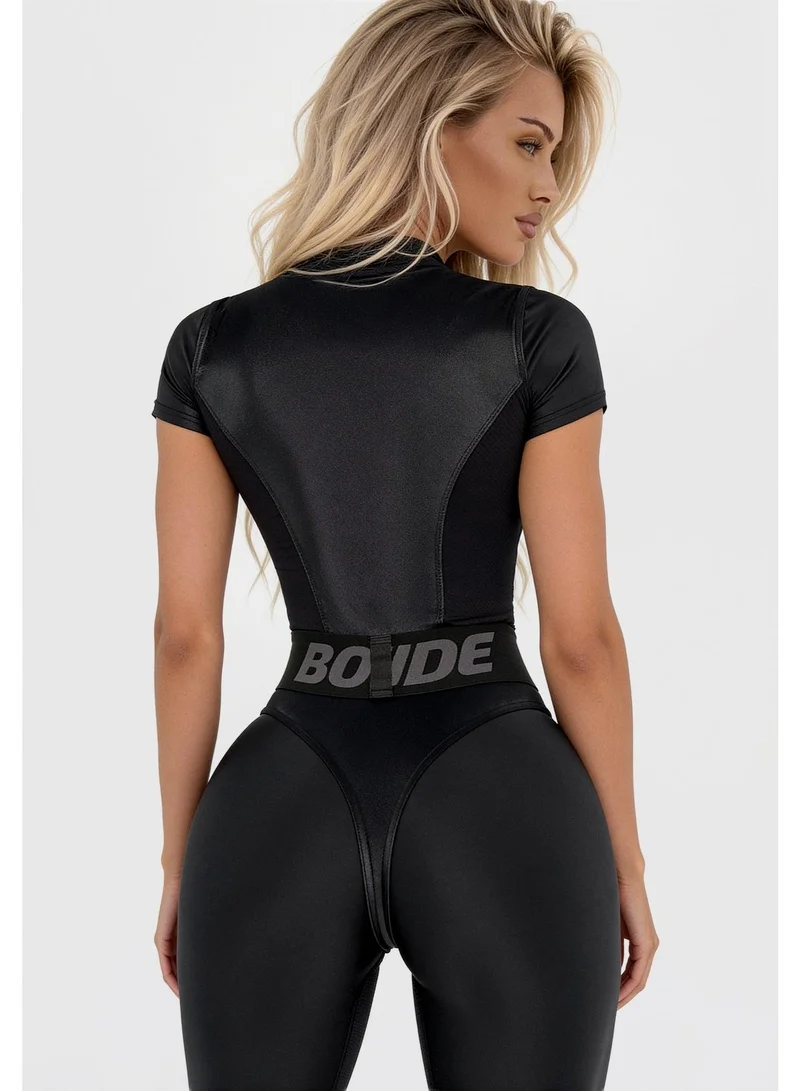 بونا فيدي Bona Fide جمبسوت رياضي قطعة واحدة للنساء – رومبر رياضي مع تحكم بالبطن وتأثير رفع لليوغا والجيم