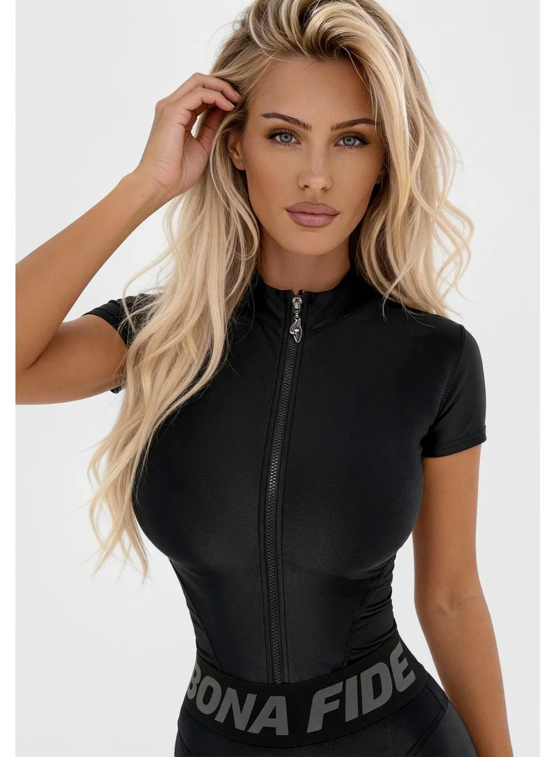 Bona Fide Suit Black Suit Gym Jumpsuit for Women for Women | Best Price UAE