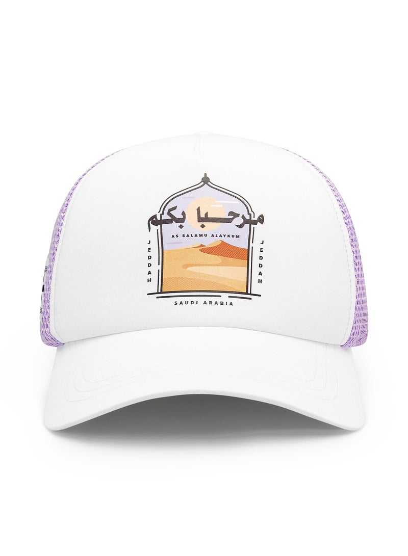 فورمولا1 قبعة سباق الجائزة الكبرى السعودي - إصدار خاص - متجر فيولر - Image 1