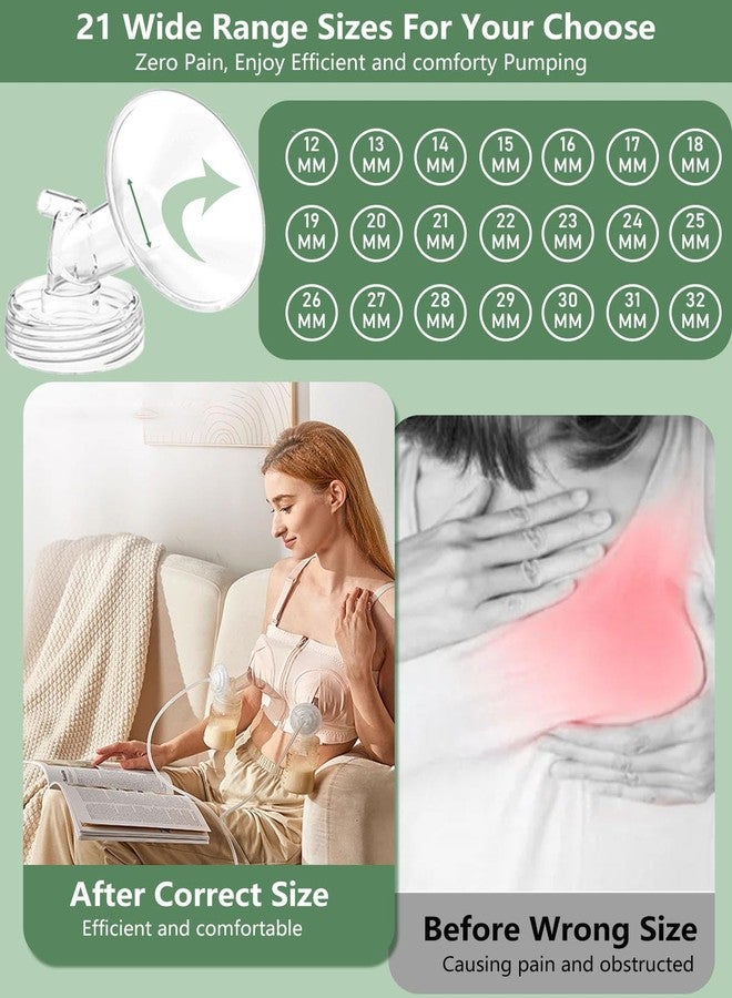 قطع غيار مضخة الثدي متوافقة مع Spectra S1/S2/9 Plus/Synergy Gold، مجموعة كاملة من قطع الغيار البديلة لـ Spectra تشمل شفة 19 مم، صمام منقار البط، واقي من التدفق العكسي، أنبوب، زجاجة، قطع غيار غير أصلية - Image 4