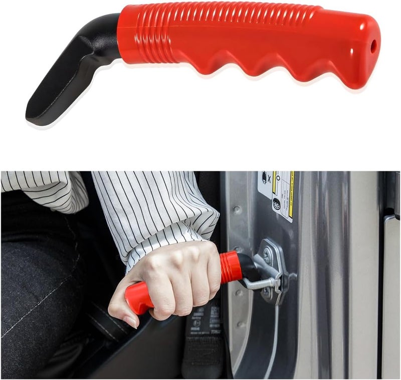 Yourkar Car Door Handle Assist - Red - Image 1