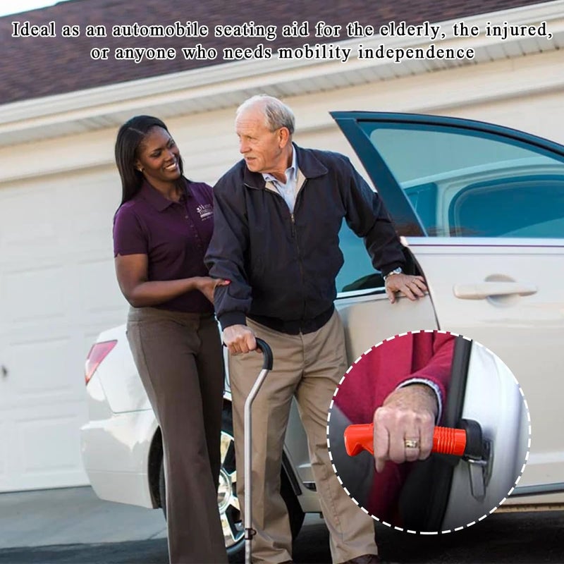 Yourkar Car Door Handle Assist - Red - Image 4
