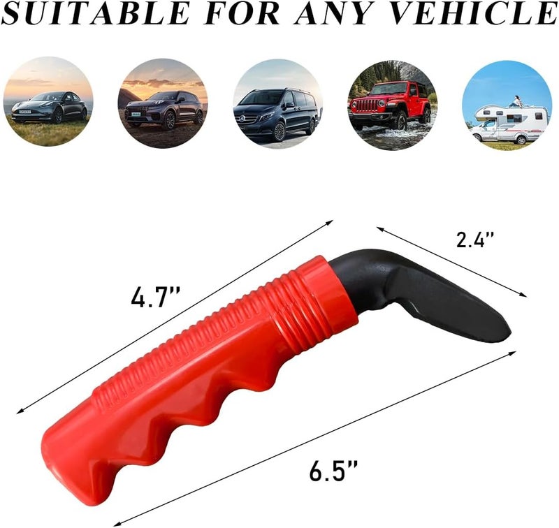 Yourkar Car Door Handle Assist - Red - Image 2