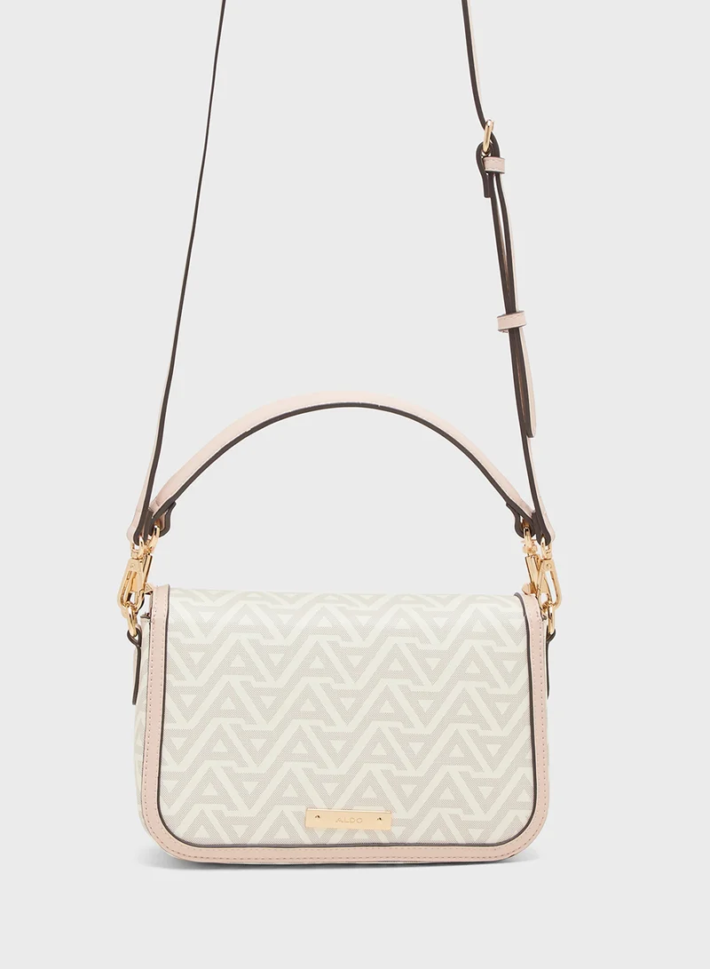 الدو Flap Over Top Handle Crossbody