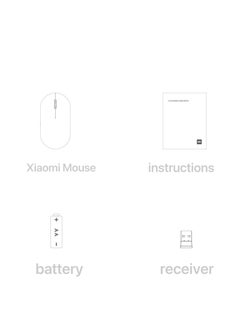 Xiaomi Mouse 2 rechargeable USB wireless 2.4GHz wireless mouse dual-mode game mouse. Game office laptop specific computer mouse - pzsku/ZD0176ABB4247DC747DFBZ/45/_/1740467973/d3e88f8a-1289-457e-b3f4-d947c59c130b