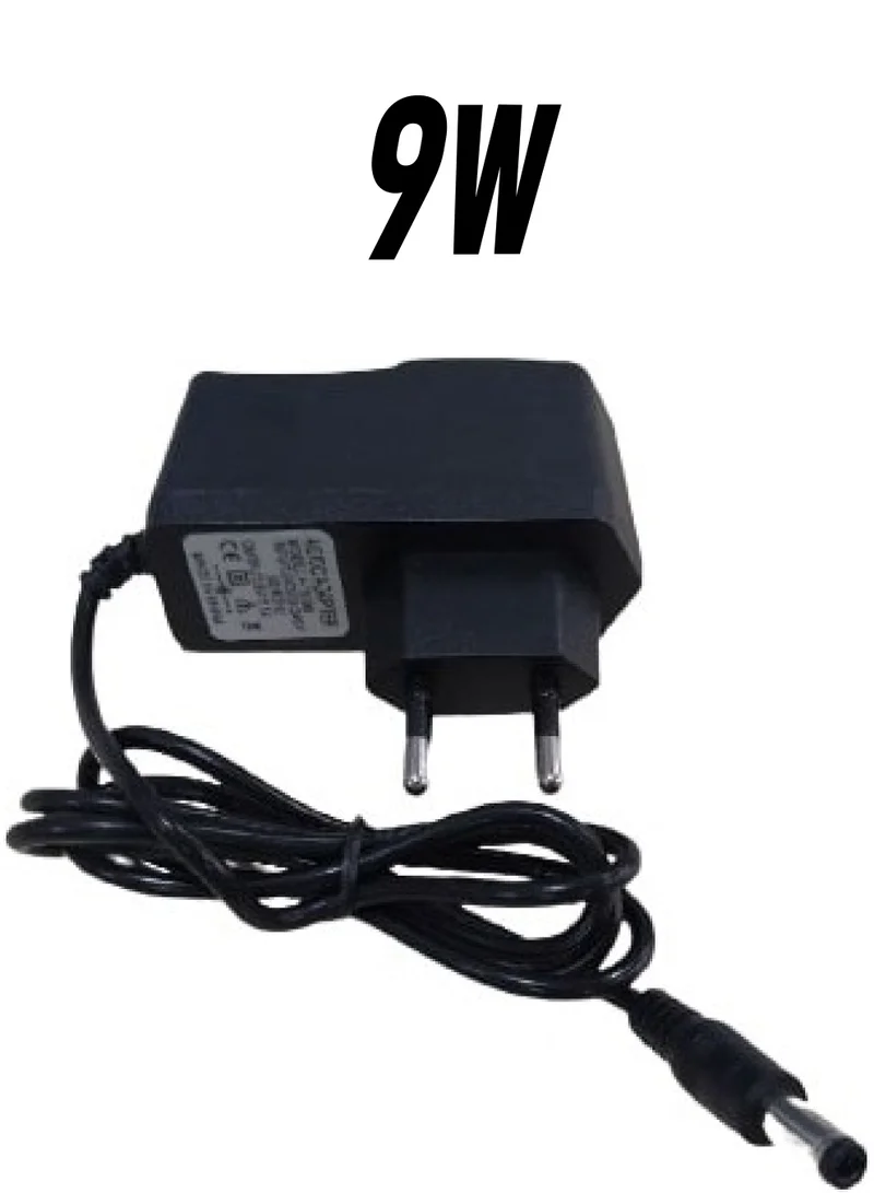 Mervesan 9V 1A 5.5x2.5mm Socket Type Adapter