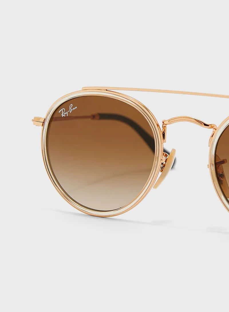 Ray-Ban Junior 0Rj9647S Kids Round Sunglasses