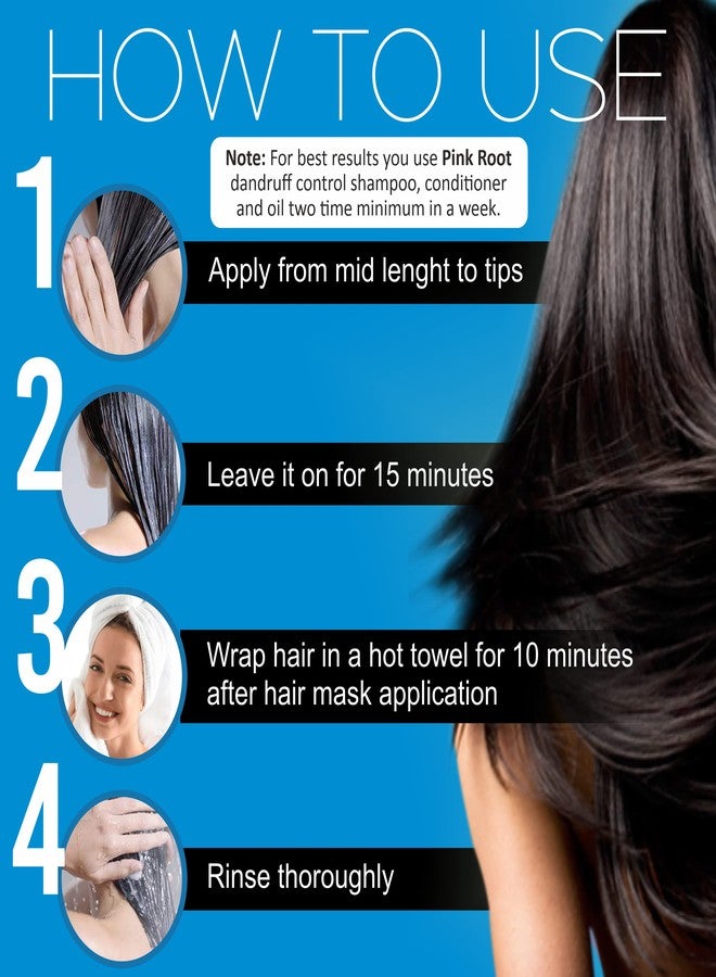 Pink Root Hair Fall Control Hair Mask 200gm - Image 5