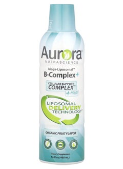 Aurora Nutrascience MegaLiposomal™ BComplex+ Organic Fruit 16 fl oz (480 ml) 