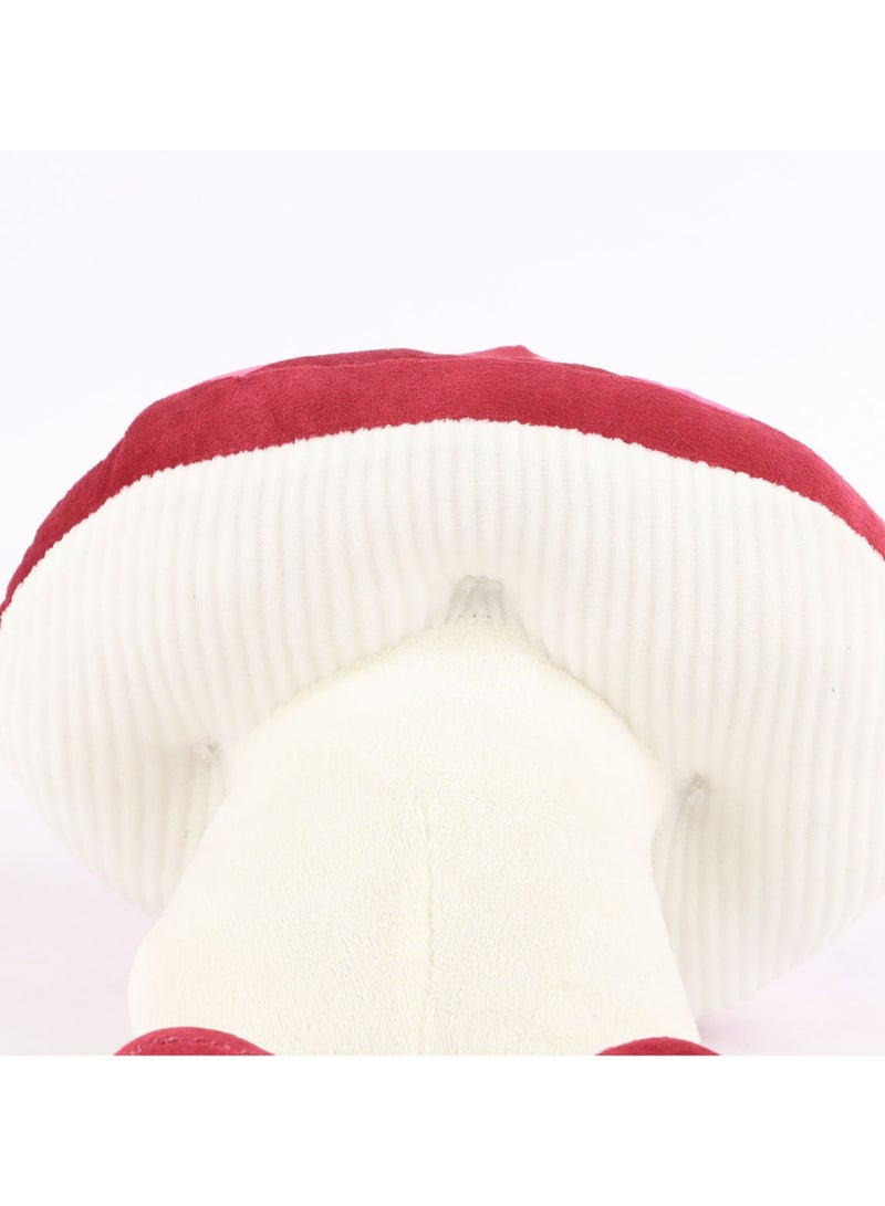 دمية محشوة ناعمة على شكل فطر لطيف مقاس 15 سم للبنات والأولاد من جميع الأعمار كهدية - Image 4