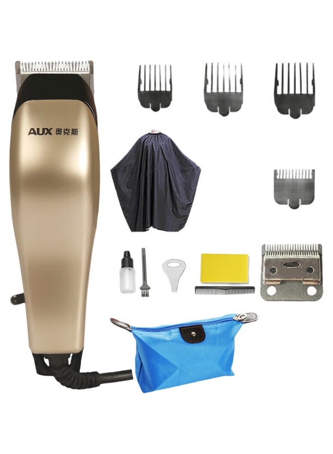 AUX Hair Clipper For Adults, Electric Trimmer, Home Use Hair Clipper, Shaving Razor With Cord, Electric Hair Trimmer, Haircutting Tool, Electric Hair Clipper, Self-Service Haircutting Device - Image 2