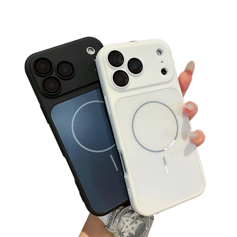 غطاء واقي | أبيض | PC | حماية من السقوط | مقاومة بصمات الأصابع | مقاوم للصدمات لـ iPhone 17 / 17 Air / 17 Pro / 17 Pro Max - Image 4