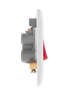 BG BG Nexus 45 Amp Double Pole Switches Single Plate With Indicator  - Image 2