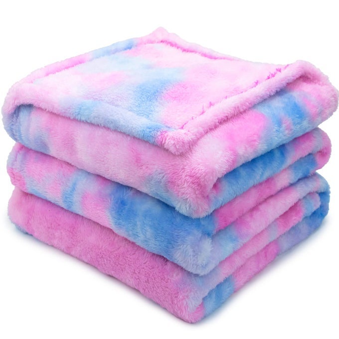 SOFT BLANKETS FUZZY SOFT FUZZY THROW BLANKET KIDS WARM THROW BLANKET FOR BED