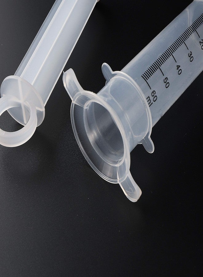 FULAIERGD 60ML Baby Bird Parrot Feeding Tubes, Liquid Medicine Feeder Push-Tube Pet Cat Dog Feeder with 2 Pcs Stainless Steel Metal Feeding Spoon - Image 5