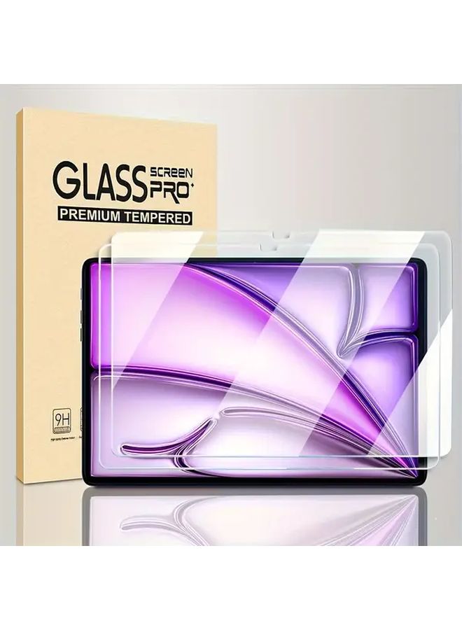 Premium Tempered Glass Screen Protector Compatible with iPad Pro 12.9 2022 2021 2020 2018 - Image 1