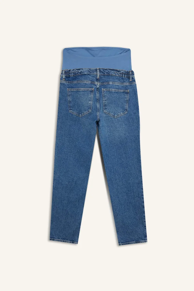 Defacto  Straight Fit Denim Maternity Pants for Women | Best Price UAE