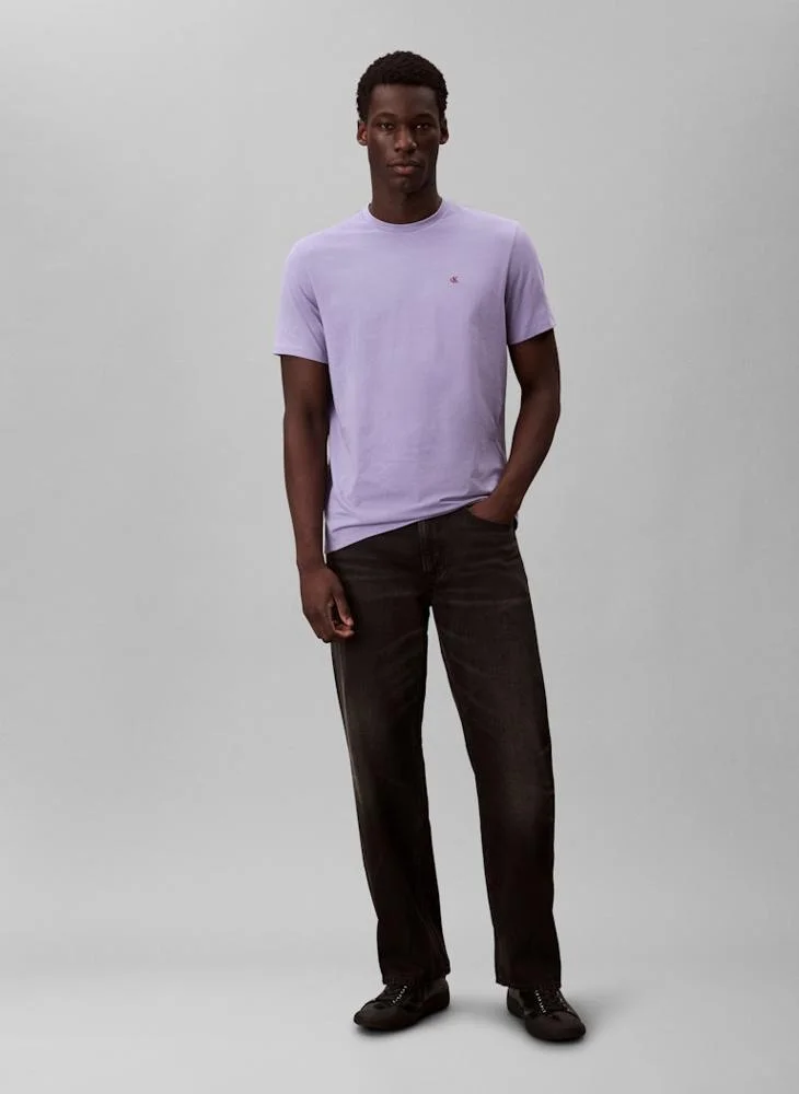 Calvin Klein Jeans  Monogram Crew Neck T-Shirt for Men | Best Price UAE