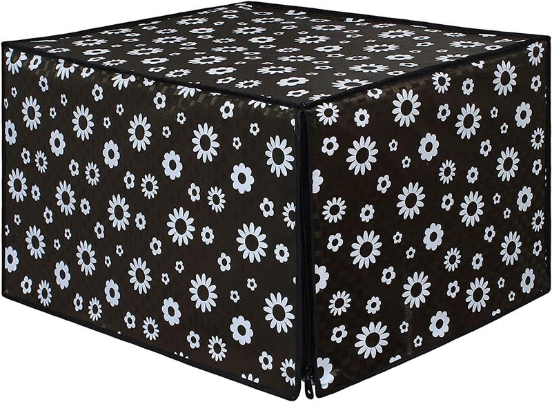 MW PRINTS غطاء فرن الميكروويف لـ LG 28 لتر كونفيكشن MJ2886BWUM، غطاء مطبوع من PVC مقاوم للماء/الغبار - Image 3