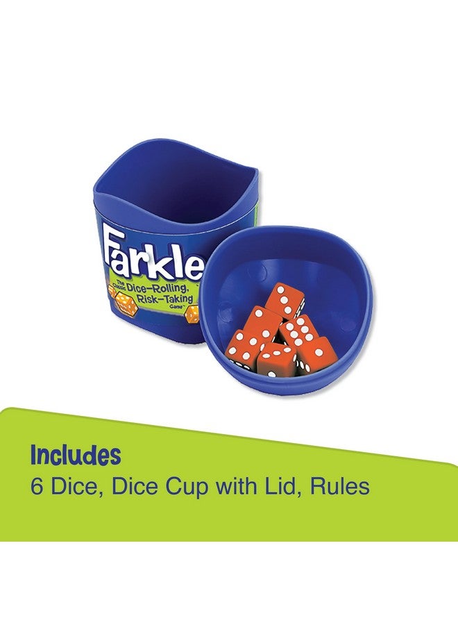 Farkle Classic Dice Game - Family Game Night - Easy To Travel - Ages 8+