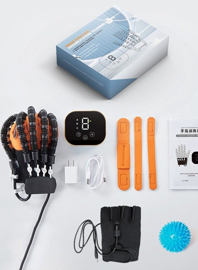 Rehability Robot Gloves Hand Stroke Recovery Equipment Hand Dysfunction Patient Training Device Stroke Hemiplegia Finger Orthosis for Long Term Relief Finger Cramps