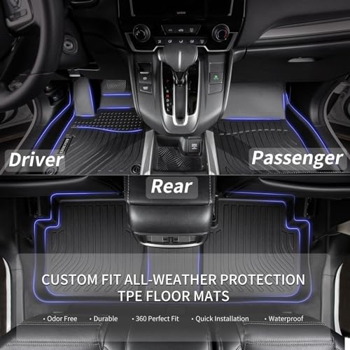 KELCSEECS Floor Mats & Cargo Liner for 2007 2008 2009 2010 2011 Honda CRV Car Mats Automotive Cargo Mat Floor Liners Trunk Mat CR-V All Weather Floor Mats Trunk Liner Accessories - Image 2