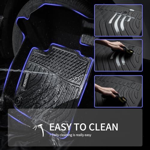 KELCSEECS Floor Mats & Cargo Liner for 2007 2008 2009 2010 2011 Honda CRV Car Mats Automotive Cargo Mat Floor Liners Trunk Mat CR-V All Weather Floor Mats Trunk Liner Accessories - Image 5