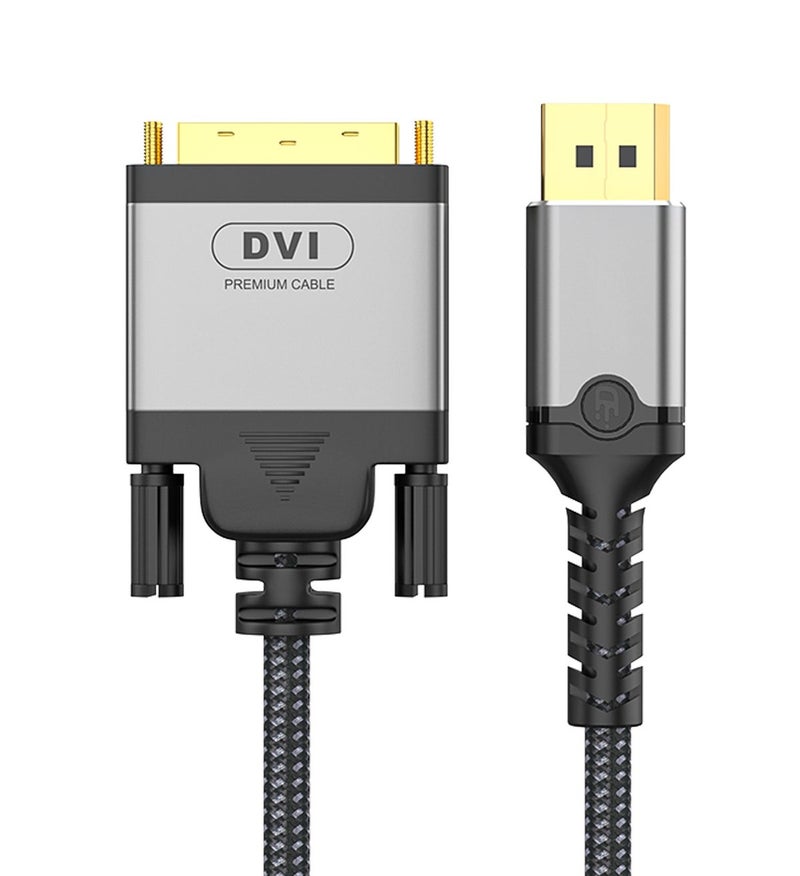 igeekwell DP 2.1 Cable 80Gbps 6.6FT, DisplayPort 2.1 Cord [16K@60Hz, 8K@120Hz, 4K@240Hz] HDR10, DSC1.2a, G-Sync, FreeSync, Braided - 2 Pack - Image 1