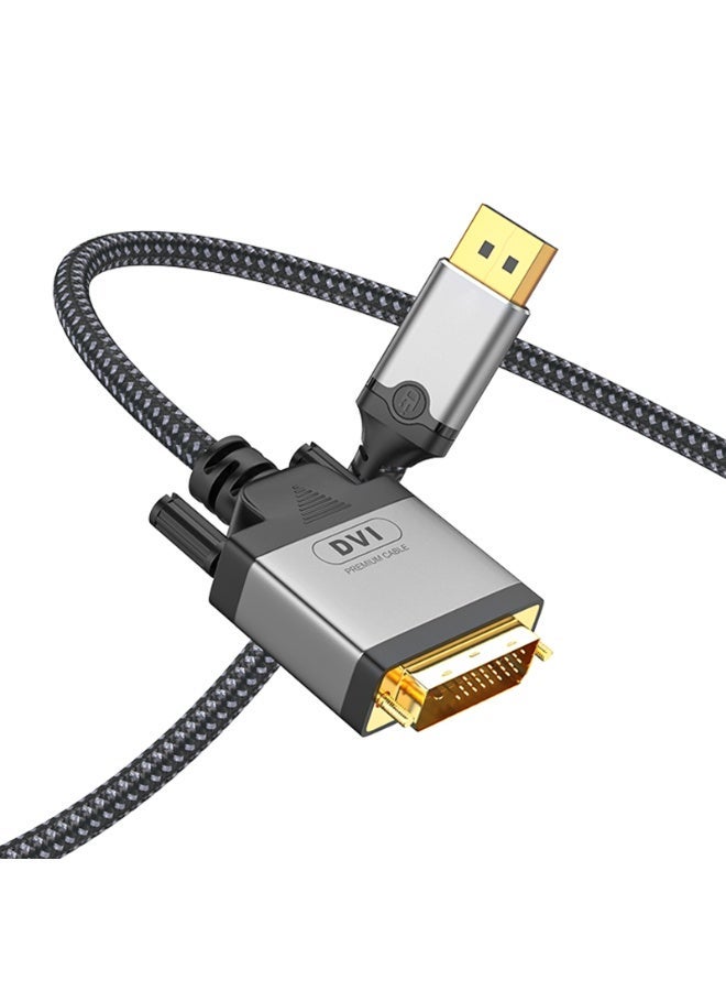 igeekwell DP 2.1 Cable 80Gbps 6.6FT, DisplayPort 2.1 Cord [16K@60Hz, 8K@120Hz, 4K@240Hz] HDR10, DSC1.2a, G-Sync, FreeSync, Braided - 2 Pack - Image 2