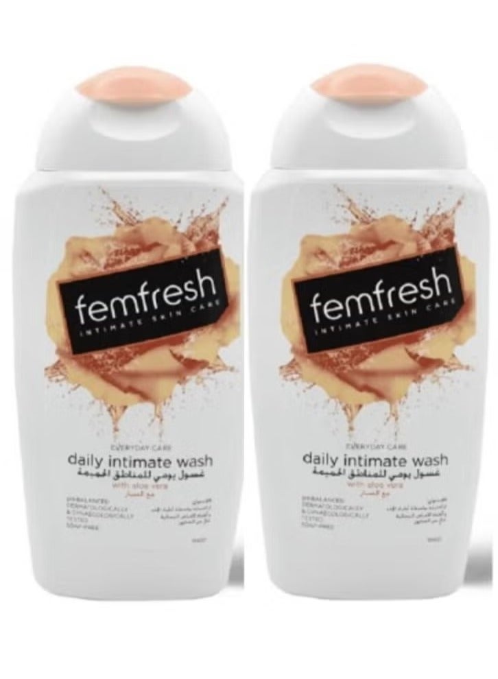 غسول لطيف للمناطق الحساسة للاستخدام اليومي قطعتين