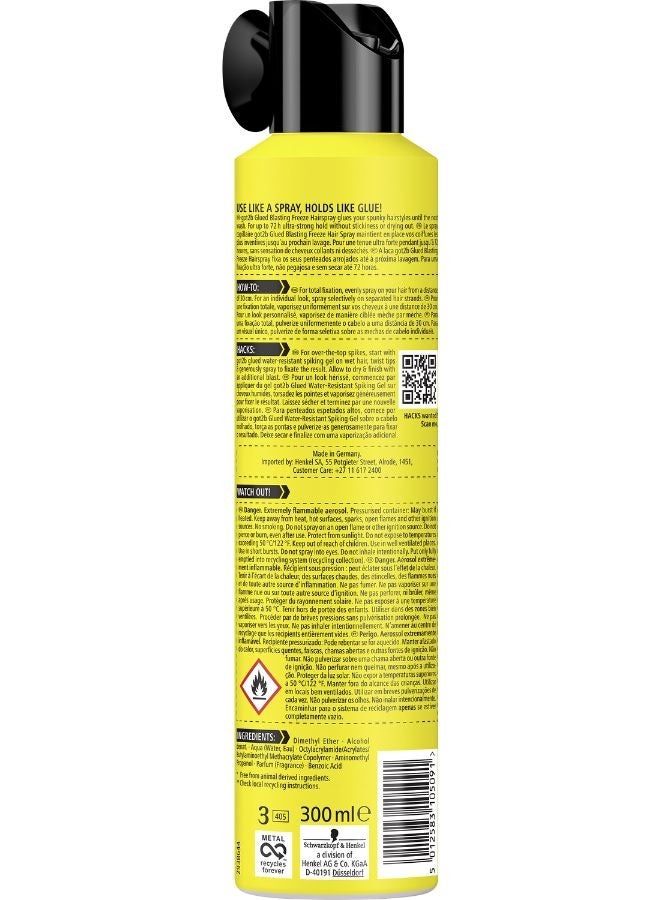 Got2b Glued Blasting Freeze Hair Spray 300ml - Image 2