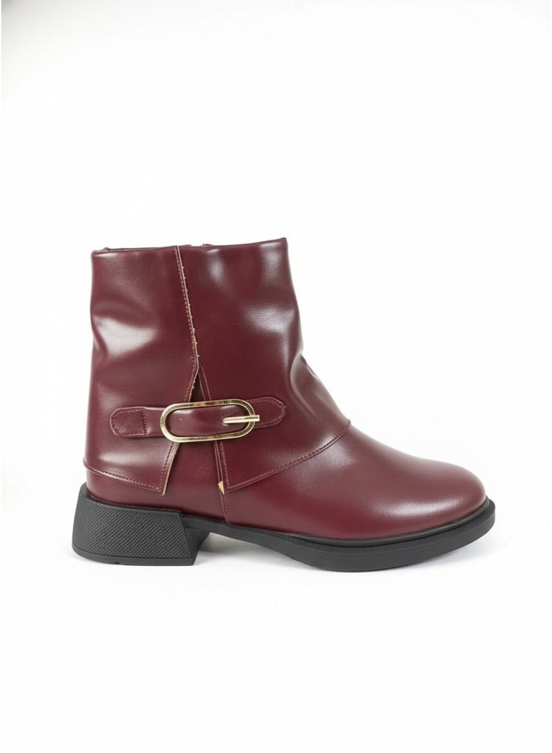 فيبراندا بوت نسائي أنيق بتصميم عملي - Image 1