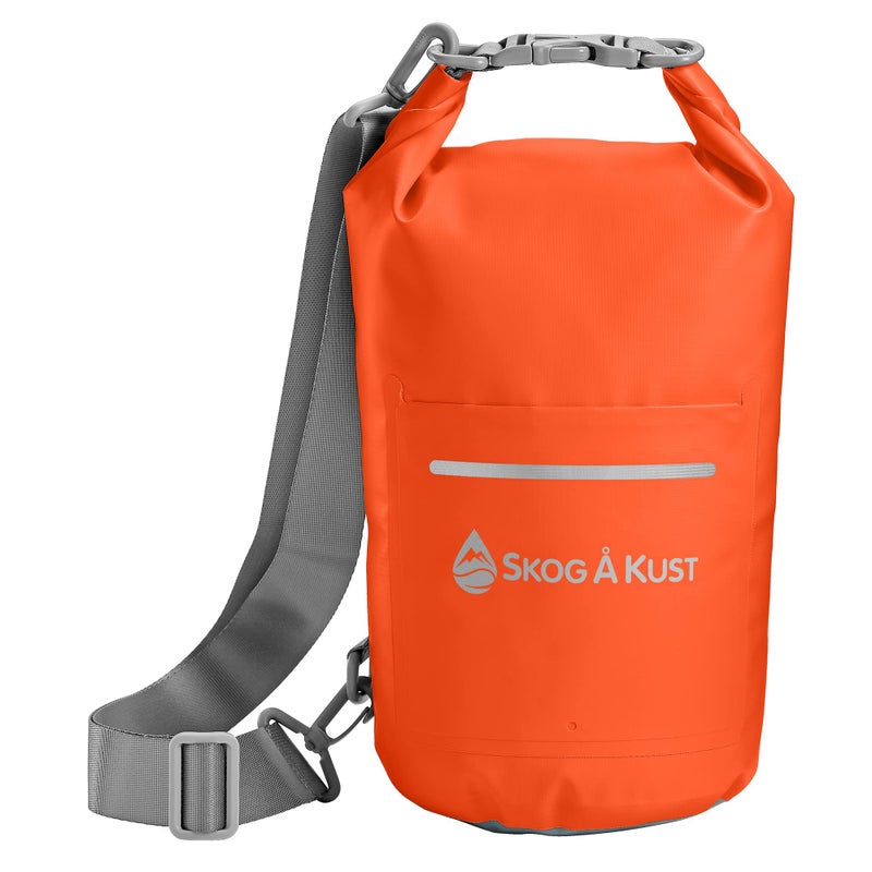 Skog Kust DrySak Roll Top Waterproof Bag for Travel Outdoors 5L Orange