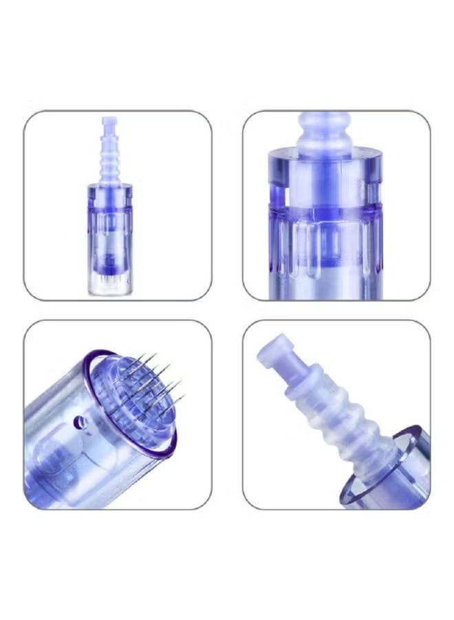 دي آر. بن جهاز ديرما بن Dr. Pen Ultima A6 الكهربائي – ميكرونيدلنج لتحفيز الكولاجين وتجديد البشرة، يساعد على تقليل الندبات وآثار حب الشباب والمسام الواسعة – جهاز عناية بالوجه للاستخدام المنزلي والاحترافي – فضي 15 سم - Image 5