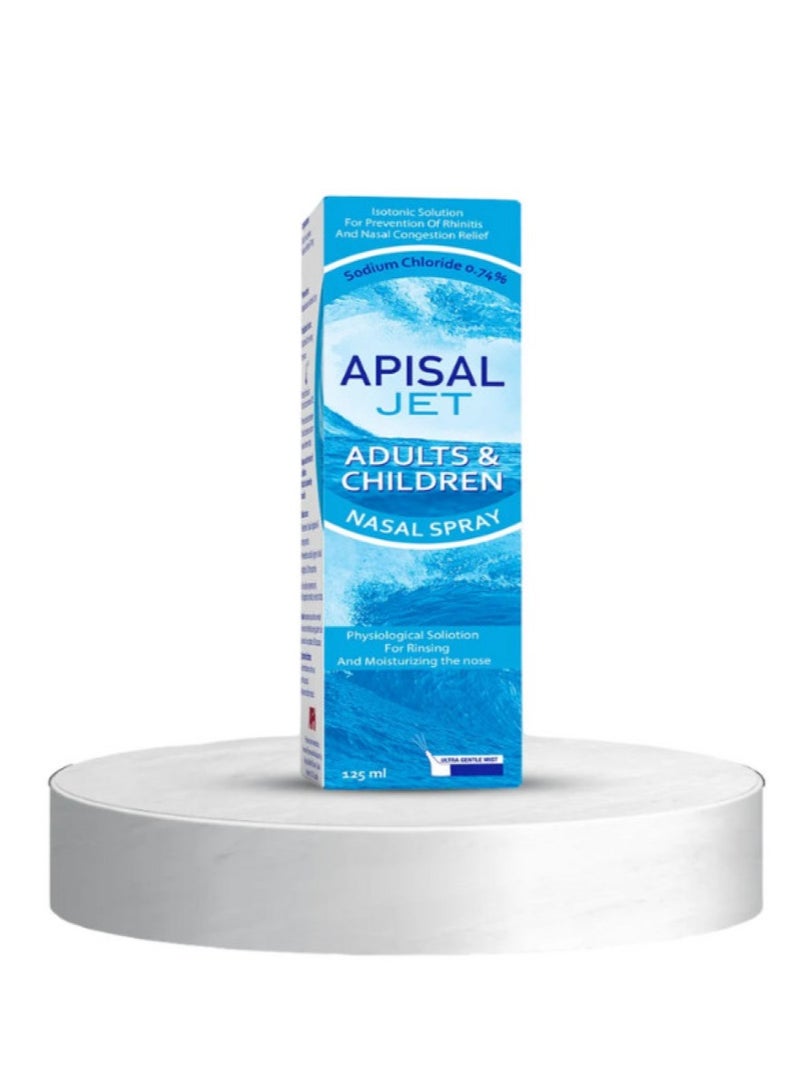 Apisal Jet Adult & Children Nasal Spray 125ml - Image 1
