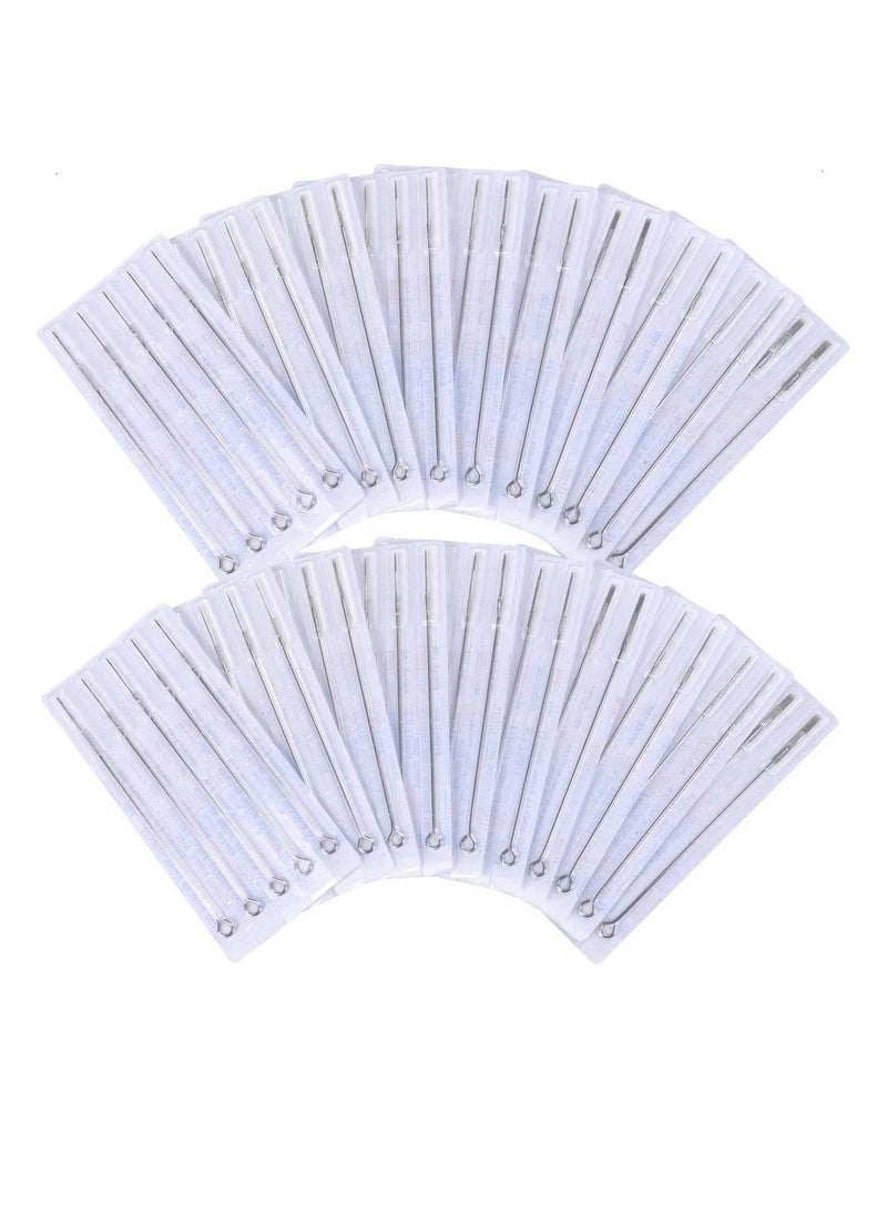 Pirate Face Tattoo - Pirate Face Tattoo PFT 100 pcs Assorted Tattoo Needles - Round Liner, Round Shader, Magnum Needle - 100pk by Pirate Face Tattoo - Image 1