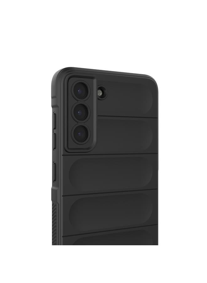 S-TOP Case For Samsung Galaxy S21 FE Magic Shield TPU + Flannel Phone Case - Image 5