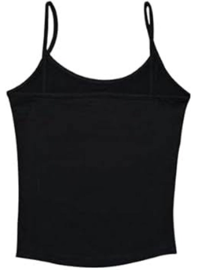 Comodo Women's Thin Strap Camisole - Black - Image 1