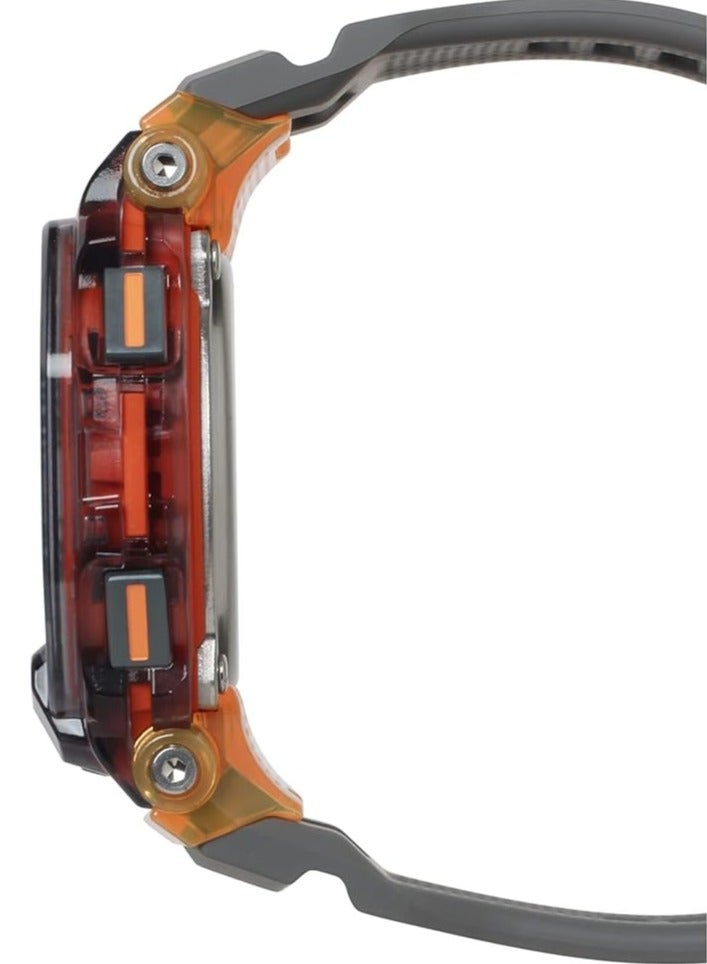 G-SHOCK Casio G-Shock GBD200SM-1A5 Men's Gray/Orange Digital Watch,  - Image 2