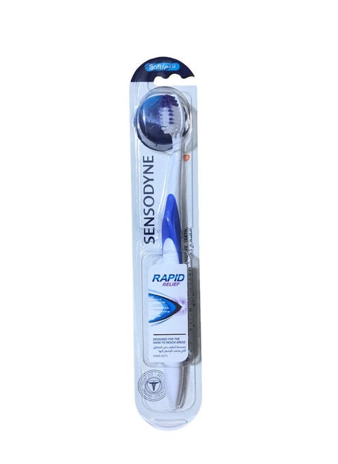 rapid action toothbrush medium for sensitive teeth