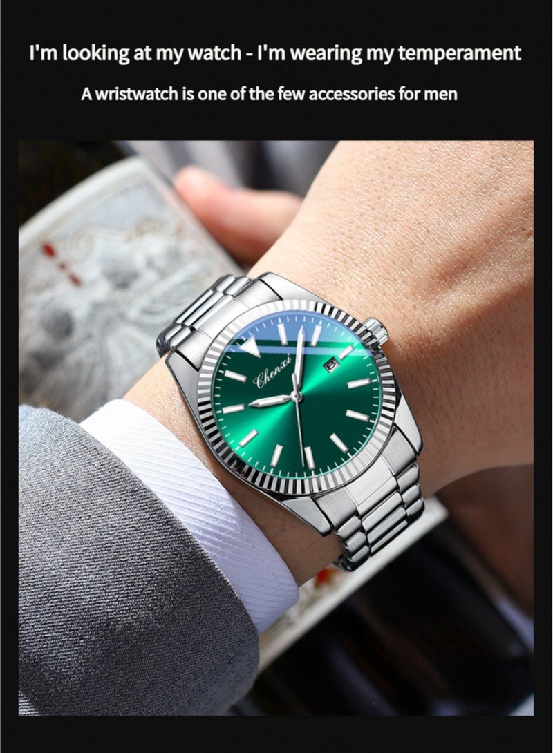 Chenxi Men Watches Top Brand Luxury Waterproof Date Clock Male Steel Strap Casual Quartz Watch Sports Wrist Watch Men - Image 2