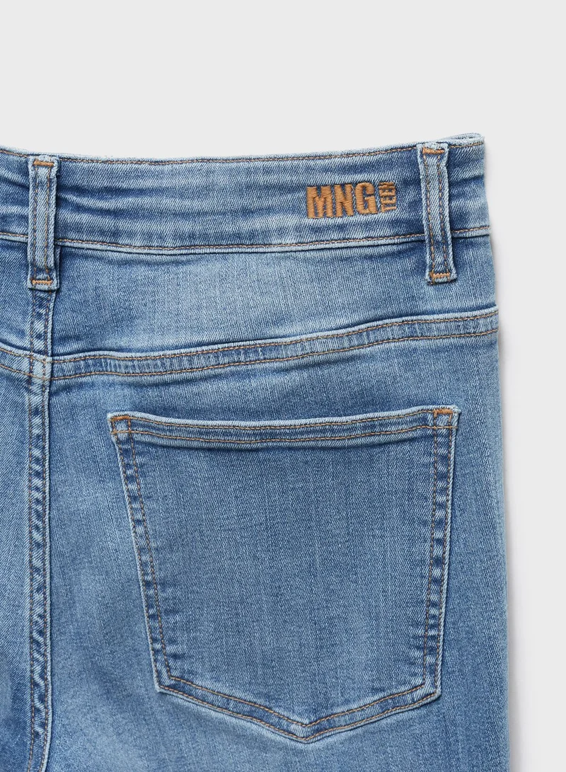 MANGO Youth Flared Jeans
