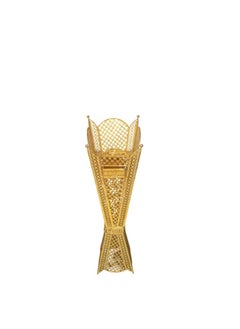 RSG Large Size Bukhoor Incense Burner with Drawer 100 cm tall Durable Arabic Style Oud Holder Charcoal Censer Gold/Silver- 863  - Image 1