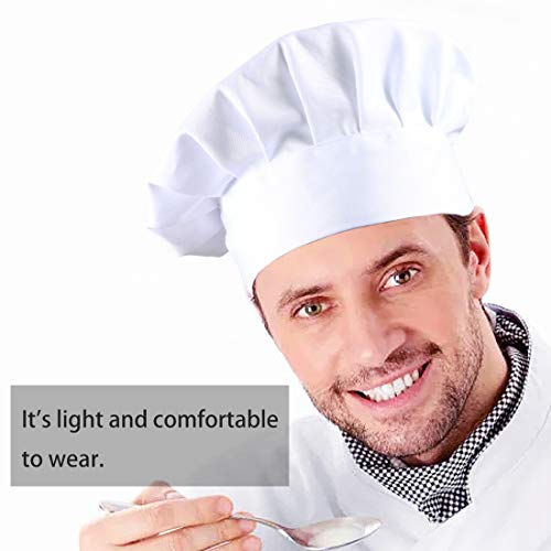 Dadoudou Chef Hats Tube Sharp with Adjustable Size for Adult/Kids - Image 3